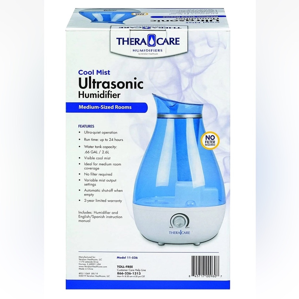 TheraCare Blue Humidifier - Picture 4 of 11